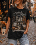 Practical Magic Sweatshirt, Witchy Halloween Crewneck, Owens House Shirt, Spooky Season Whimsigoth Tee, Black Cat Fall Witch Gift